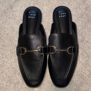 Brand New, Never Worn A New Day Women’s Black Slip-On Loafers 6.5